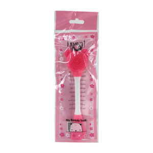 1pza Cepillo facial de silicón con orejas, variedad de colores / lingzi