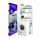 Organizador metálico toilet rack - waching machine rack de tres niveles para baño o cuarto de lavado, variedad de colores / tw-101 / 80708 / v2-tw-101 / etbo / 465462 / ay-1167