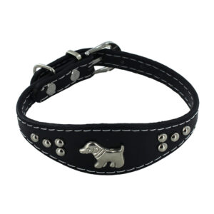 collar de piel para mascotas