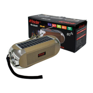 Bocina bluetooth con panel solar