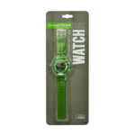 reloj digital verde