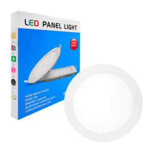 Lámpara panel de luz led redonda para empotrar de 18w / yc lighting yc-8832 / 11-0099 / led panel light