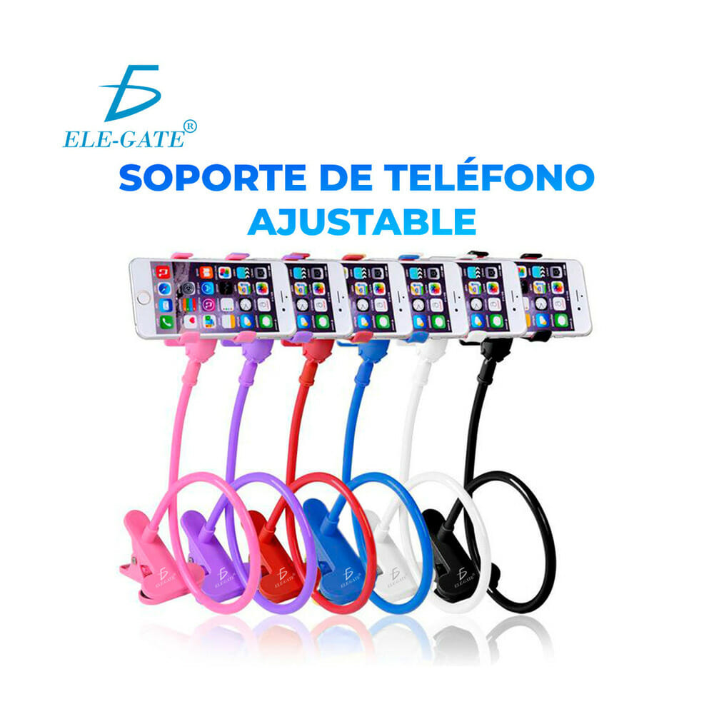 Soporte universal inteligente para teléfono móvil, colgante en el cuello,  soporte flexible para teléfono celular, soporte flexible para bricolaje