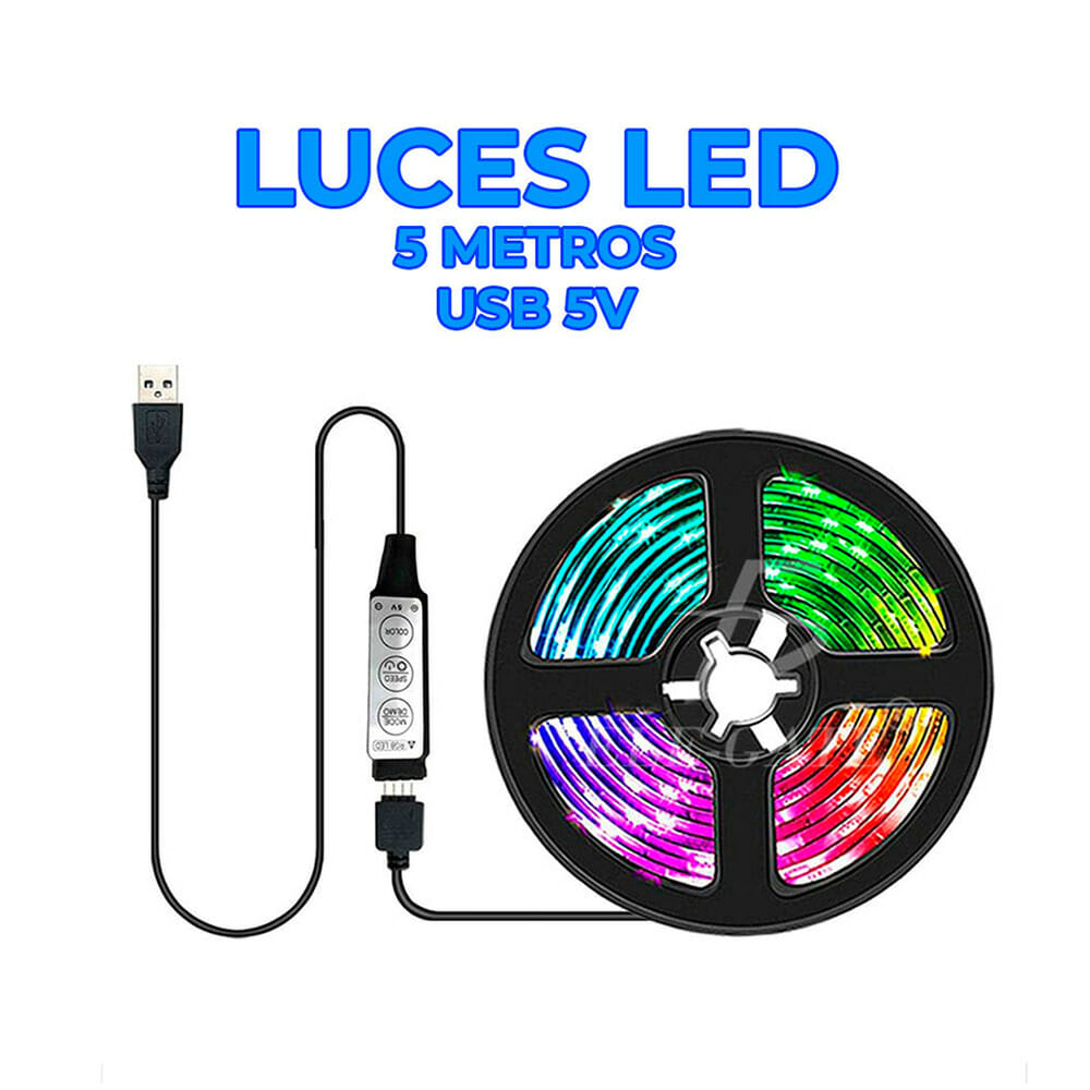 TIRA DE LUCES LED 5 METROS