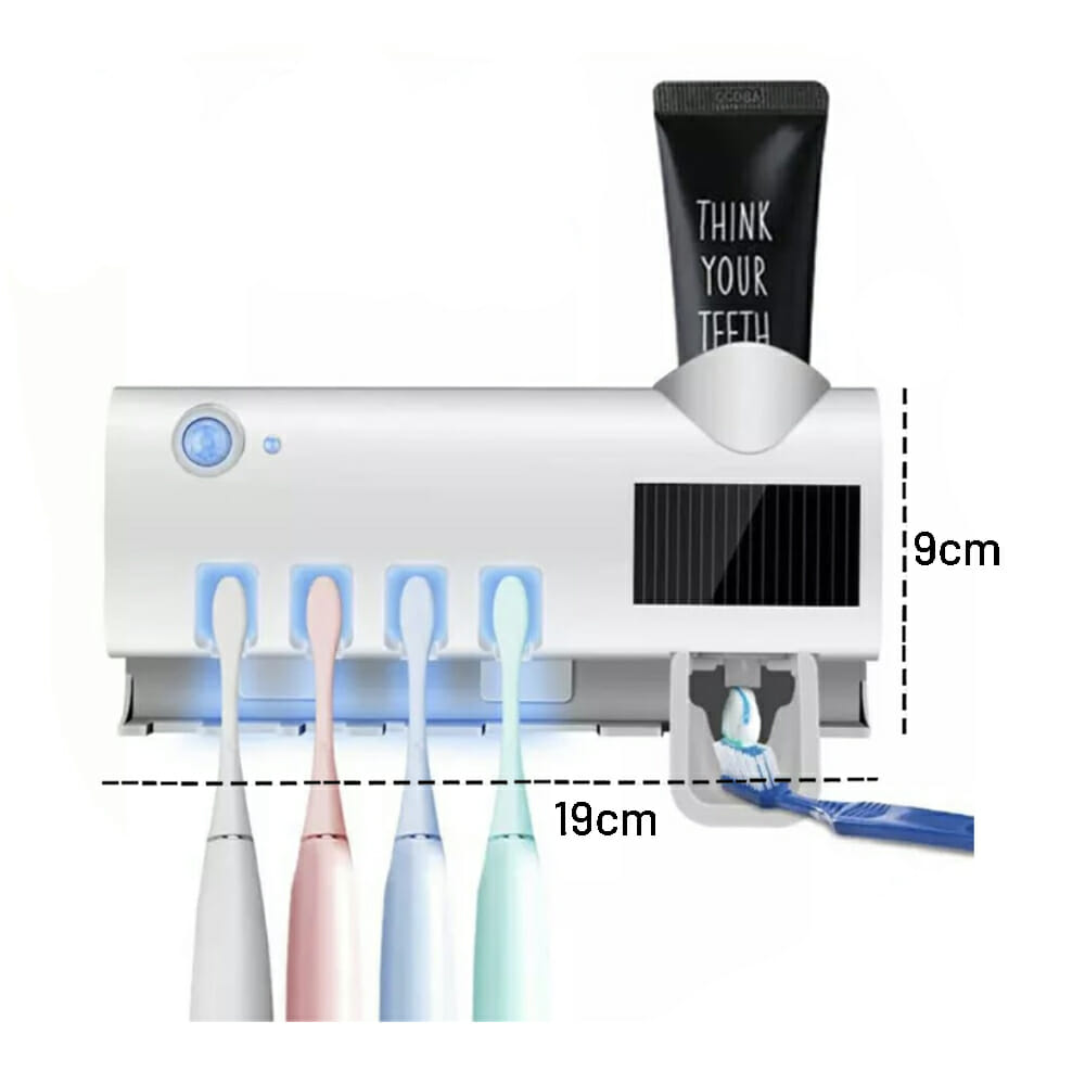 Dispensador de pasta dental con porta cepillos / 80111 – Joinet