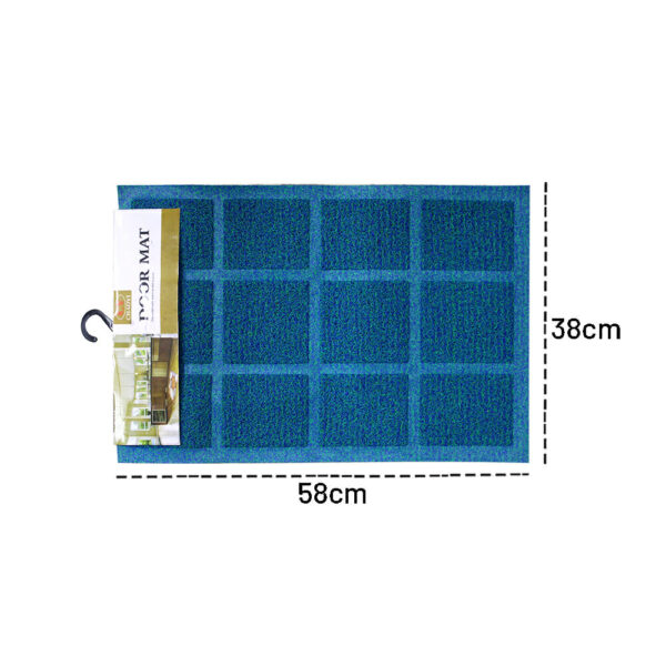 Tapete sintético rectangular sin diseño, variedad de colores