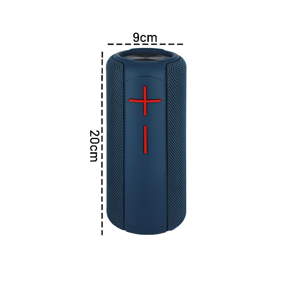 Bocina Bluetooth Cilíndrica Recargable - VM Top