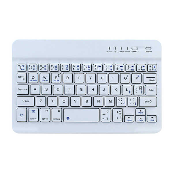 teclado recargable bluetooth