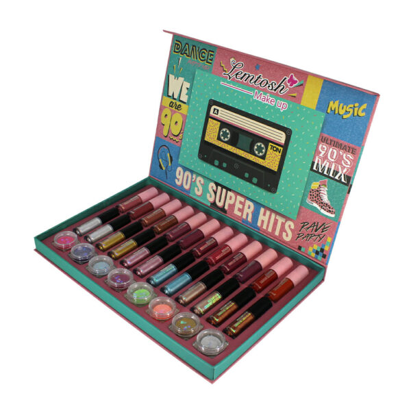 Estuche de lip gloss y sombras 3