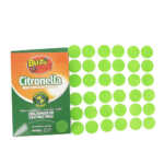 Paquete 36 parches repelentes con extracto de citronela para mosquitos