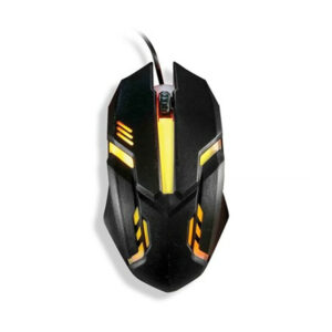 mouse gamer  con luz RGB