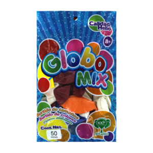 Paquete con 50 globos de látex no.12, variedad de colores / globo mix