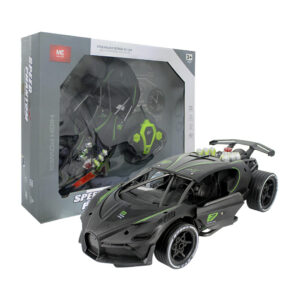 Carro tipo superdeportivo a control remoto y contenedor para conseguir efecto nitro a base de agua / speed phantom / 911-606b