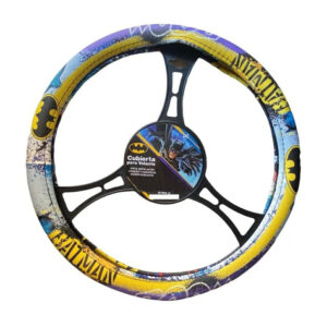 Cubierta con diseño de batman para volante de auto / h2-cv9