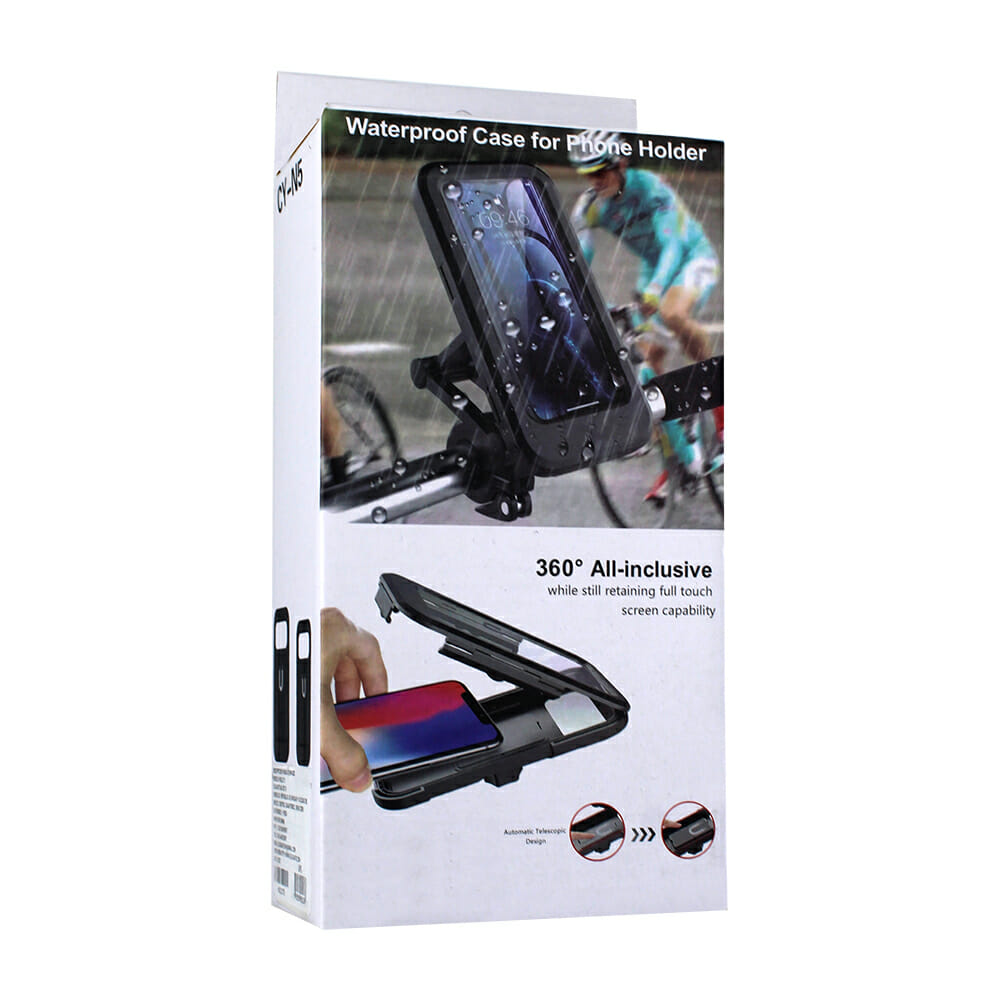 Soporte Para Teléfono Impermeable De Bicicleta Motocicleta - ELE-GATE