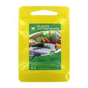 1pza Tabla rectangular de plástico para picar, variedad de colores / plastic cutting board / mt086