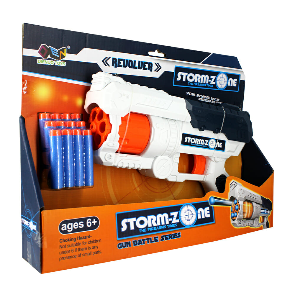 Tigerdoe Pistolas de juguete – (2 unidades) – Pistolas de dardos de juguete  para todas las edades – Pistola Blaster con dardos – Juguetes de disparo