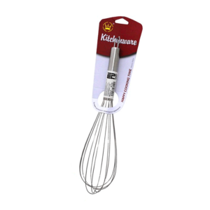 1pza Mezclador batidor metálico manual 30cm / mt184