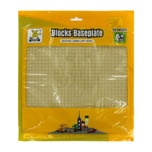 1pza Base para insertar juegos o figuras de bloques, variedad de colores / sm3232