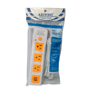 Barra multicontacto con 3 enchufes y 2 puertos usb / 954