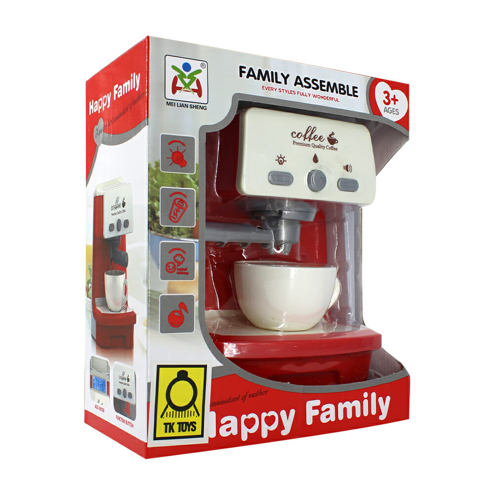 Cafetera Mini Juguete Infantil HAPPY FAMILY GENERICO