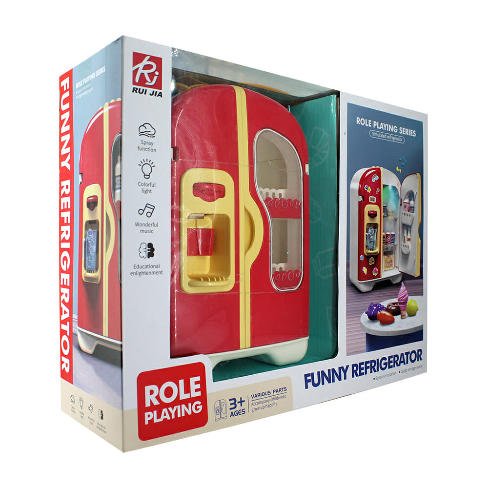 Juego de imaginación Accesorios para nevera de juguete Juego de rol 39  piezas rojo Sunnimix fingir jugar juguetes