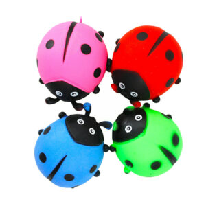 1pza Squeeze juguete anti estrés con forma de catarina mariquita, variedad de colores / tt354