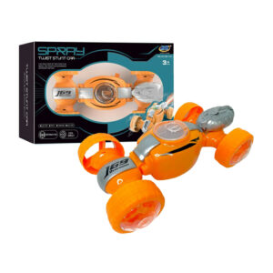 Carro twist stunt con luz a control remoto y contenedor para conseguir efecto favor a base de agua, variedad de colores / gc169-149