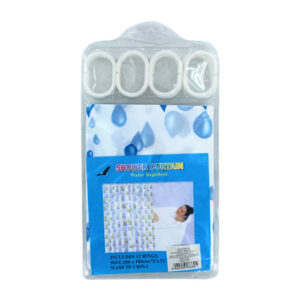 Cortina para baño de 1.8m x 1.8m / hw56733
