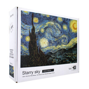 Rompecabezas de 1000 piezas con diseño de la noche estrellada 70x50cm / 88317