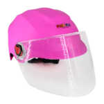 casco rosa