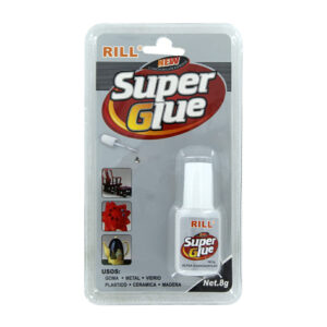 Pegamento liquido transparente con aplicador tipo pincel 8g / super glue / 10896