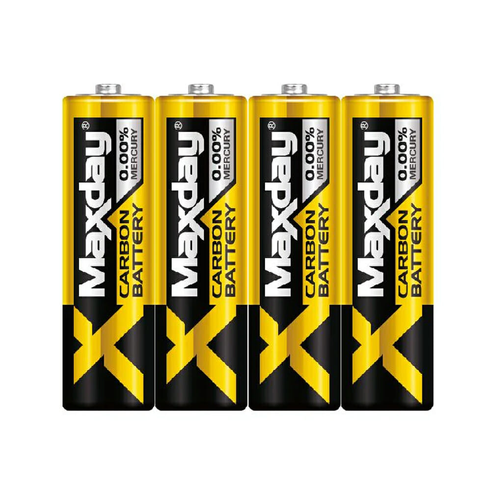 Blister de 4 pilas recargables AA NiMH 4800mAh Maxday — Electroventas