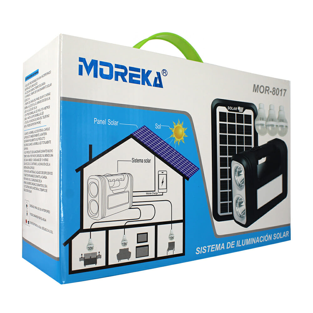 Lámpara Solar Para Camping Moreka LJ5800 Usb, Power Bank Básic – Moreka Shop