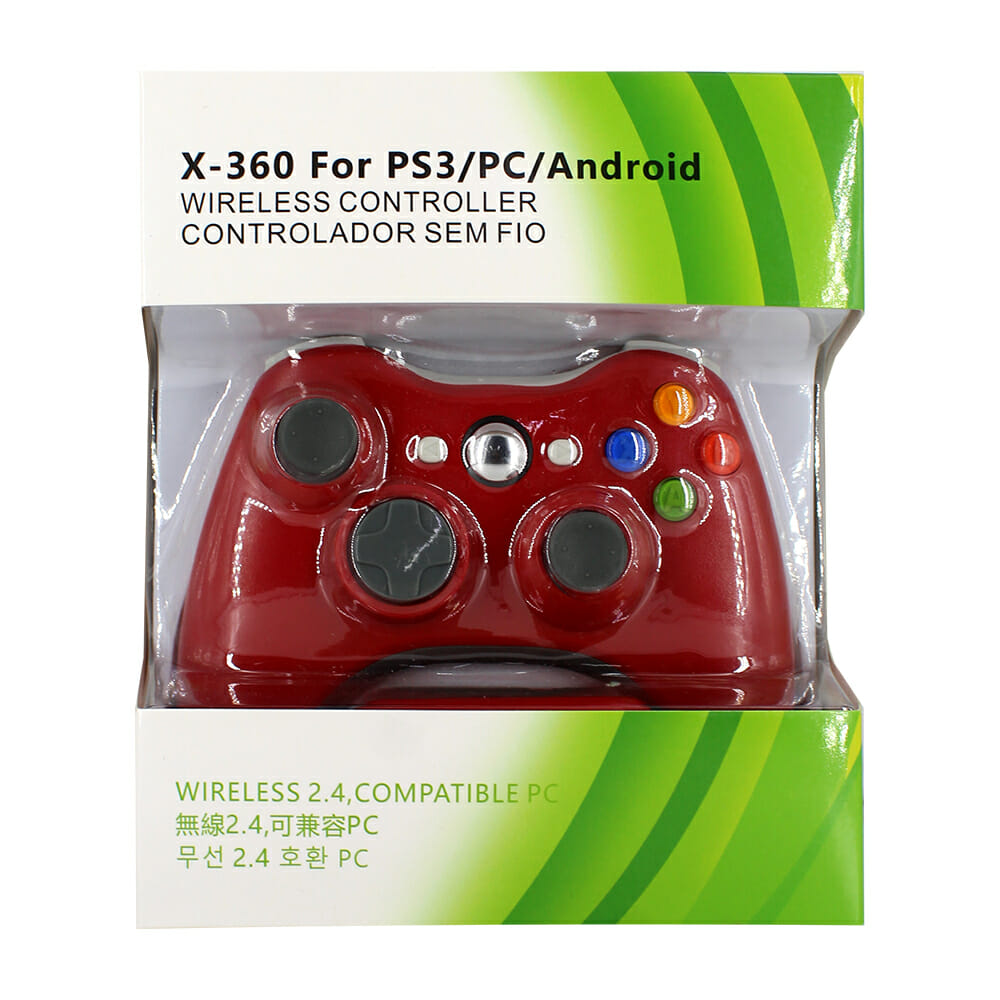 Joystick Xbox 360 Inalambrico Compatible Periféricos Componentes PC  Joystick y Volante