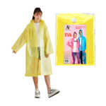 1pza Impermeable tipo poncho para adulto, variedad de colores / eva 006