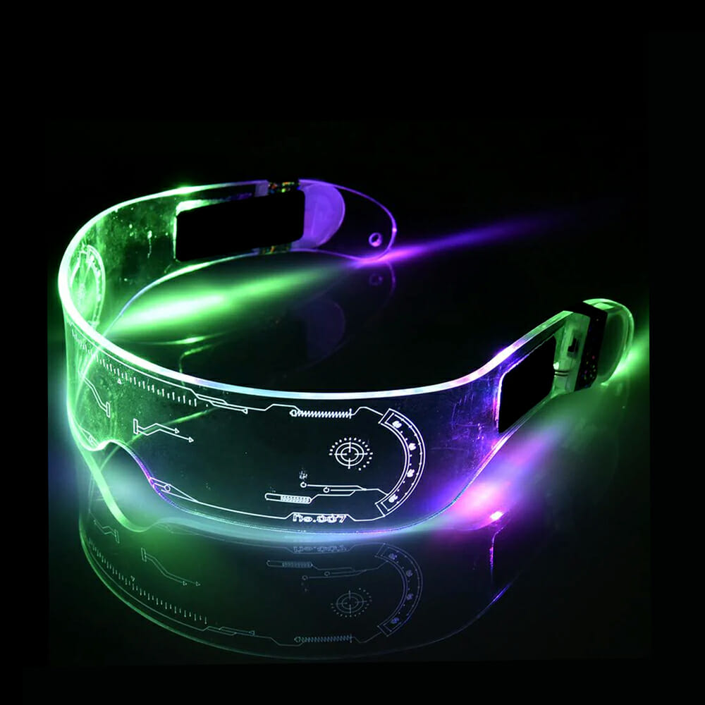 Multiventas_lex on Instagram: Gafas LED Luminosas Glow Futuristas
