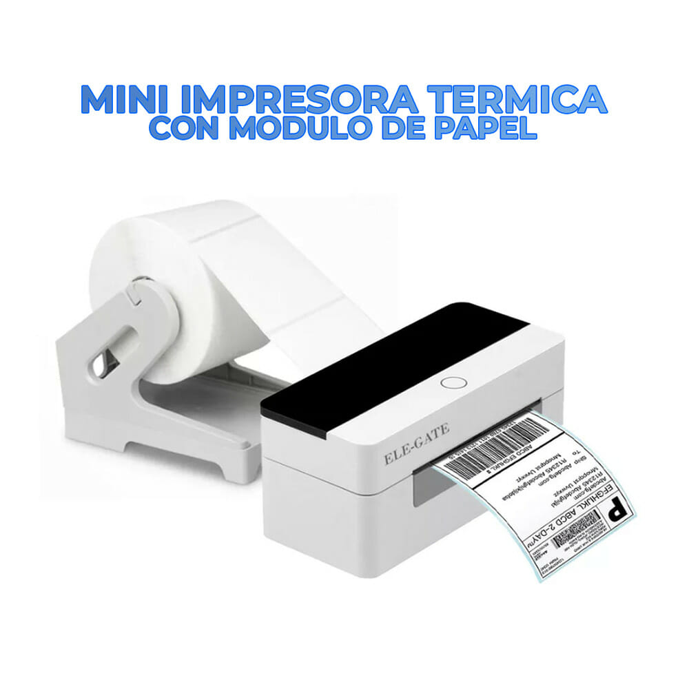 Mini impresora térmica portátil bluetooth para celular pc im.04