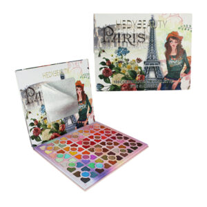 Paleta de sombras hedy beauty parís con 100 pigmentos de colores, variedad de tonalidades / 1003