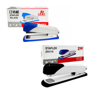 Engrapadora grande metálica stapler para escritorio, variedad de colores / ar145 / zr316 / zro