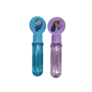 1pza Mini bote de burbujas de gel con diseño de unicornio, variedad de colores / wj-1513 / X187
