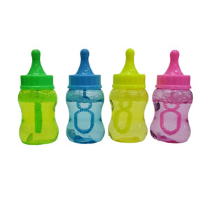1pza Bote de burbujas con diseño de biberón, variedad de colores / wj-1516 / X107