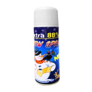 Lata de aerosol de nieve artificial para decoración con 88% de producto gratis snow spray / bt-746
