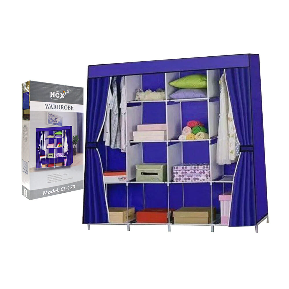 Organizador/armario cubierto con 12 espacios para guardar ropa y cortinas  hcx, variedad de colores / cl-170 – Joinet