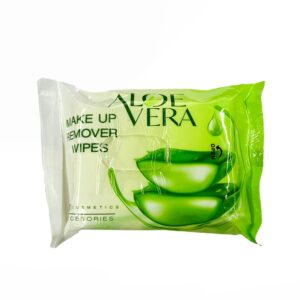 Toallitas desmaquillantes mc cosmetics con extracto de aloe vera, 25pzas / hb102015