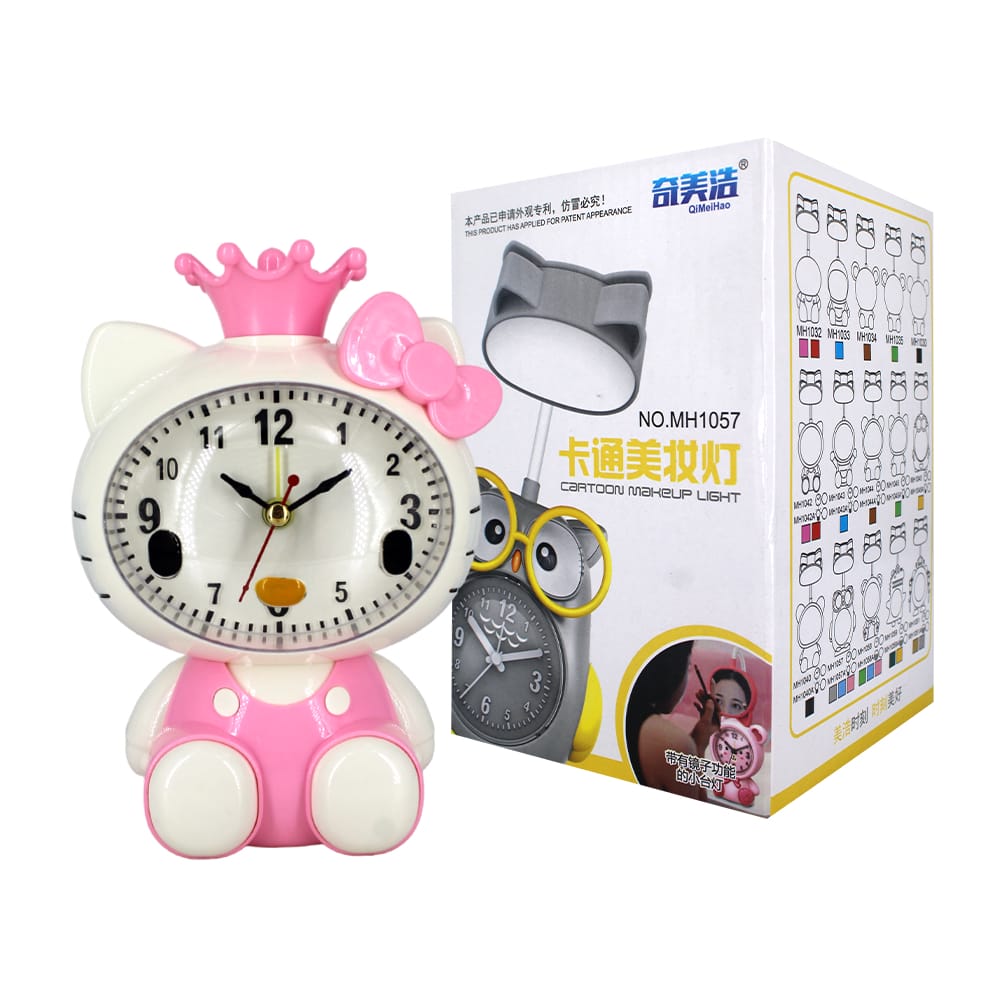 Reloj despertador sin espejo de personaje 3D infantil, variedad de modelos  / mh7002 / mh-7002 – Joinet