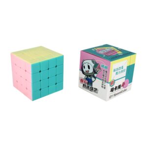 Cubo Rubik cuadrado 4x4x4 macaron qy speed cube / qy3047