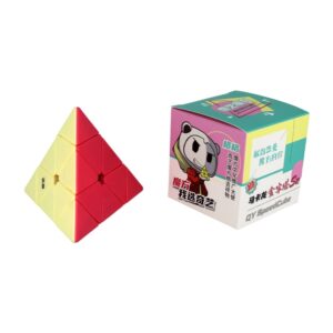 Cubo Rubik triangular macaron 3x3x3 qy speed cube / qy3076