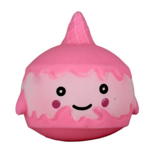 1pza Squeeze juguete antiestrés en forma de dona helado multicolor, variedad de colores / tt386