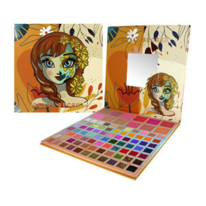 Paleta de sombras con 89 colores royal secret + diseño de ana, variedad de tonos / yy-9023
